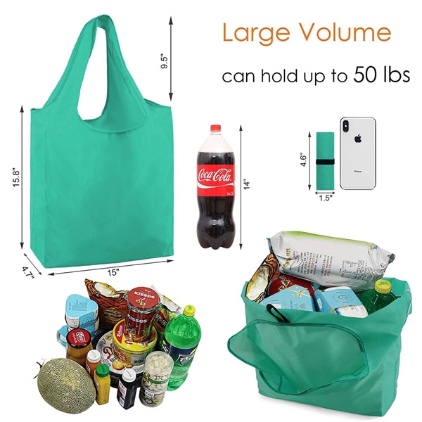 Large Folding Grocery Bags Totes