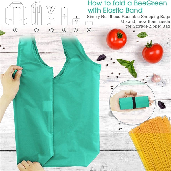 Large Folding Grocery Bags Totes