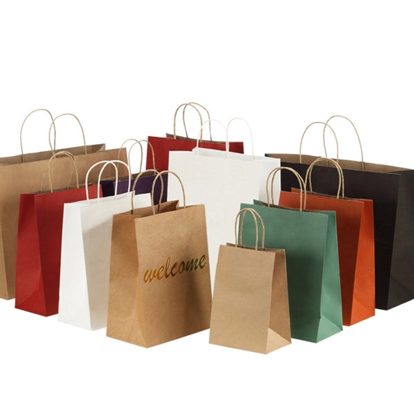 Kraft Paper Gift Bag With Handle