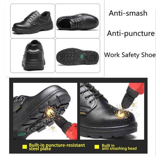 Steel Toe Anti Smash&puncture Oil Resistant Work Safety Shoe