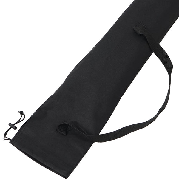 Canopy pole fishing rod storage bag