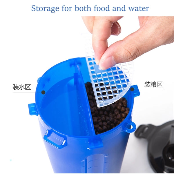 2 in 1 Dog Travel Water Bottle with Bowl
