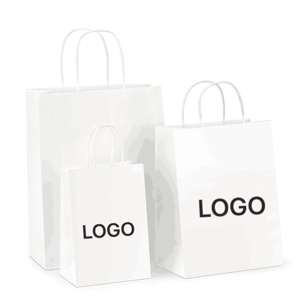Eco-friendly Kraft Paper Shopping Grocery Bag