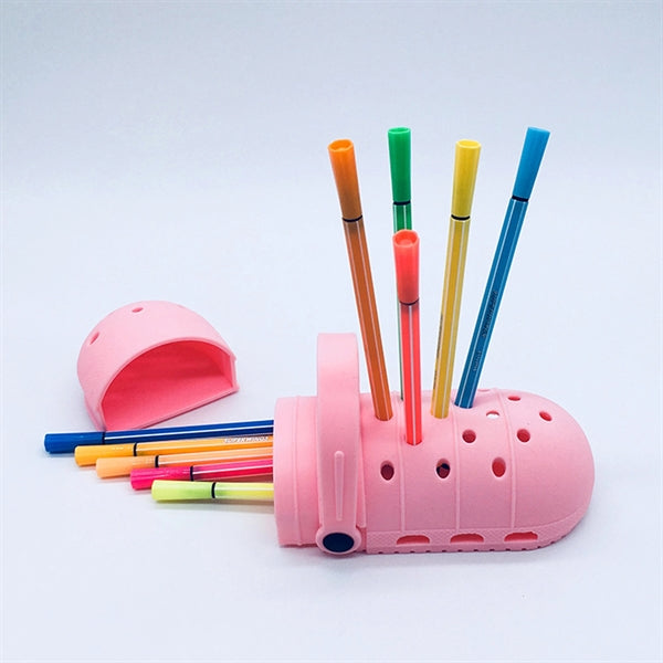 Hole Shoe Shape Pencil Case