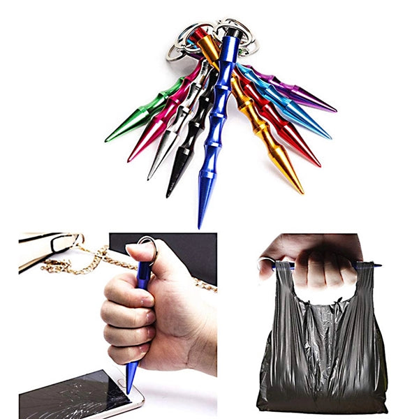 Aluminum Alloy Pen Self-Defense Keychain
