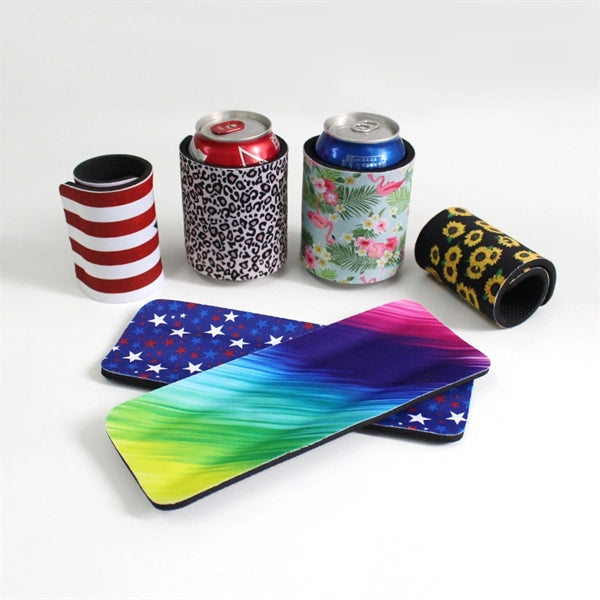 Neoprene 12 oz Slap Wrap Beer Can Cooler Holder
