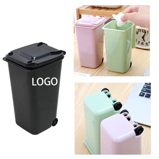 Mini Desktop Trash Can
