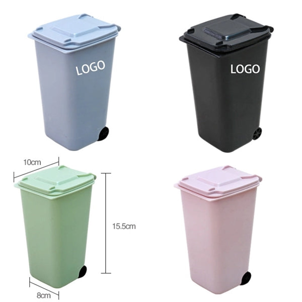 Mini Desktop Trash Can