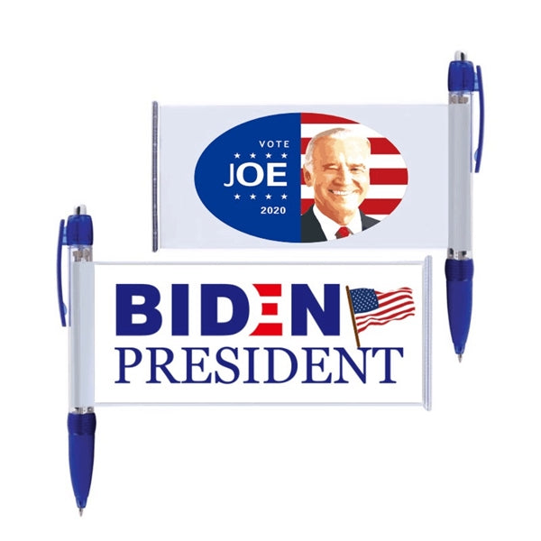 Scroll Banner Flag Pen