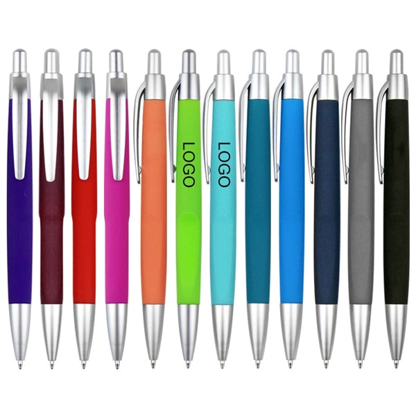 Retractable Black Ballpoint Pen 0.7MM