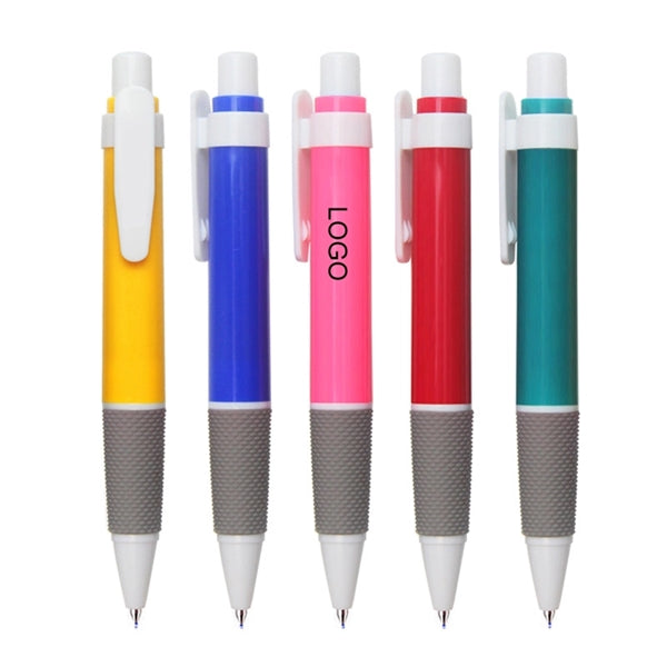 Classic Retractable Blue Ballpoint Pen