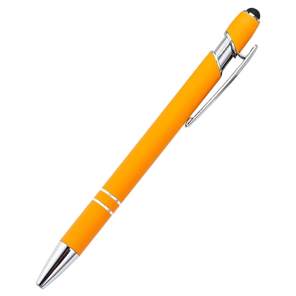 Metal Ballpoint Pen with Stylus Tip