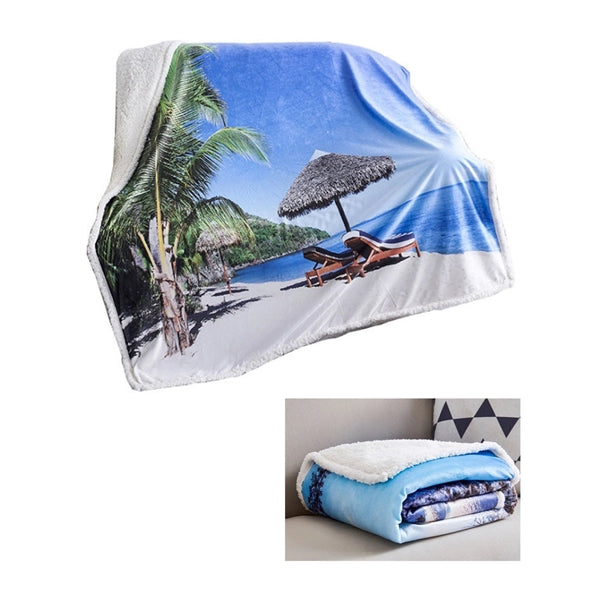 Two Layers Fleece Blanket