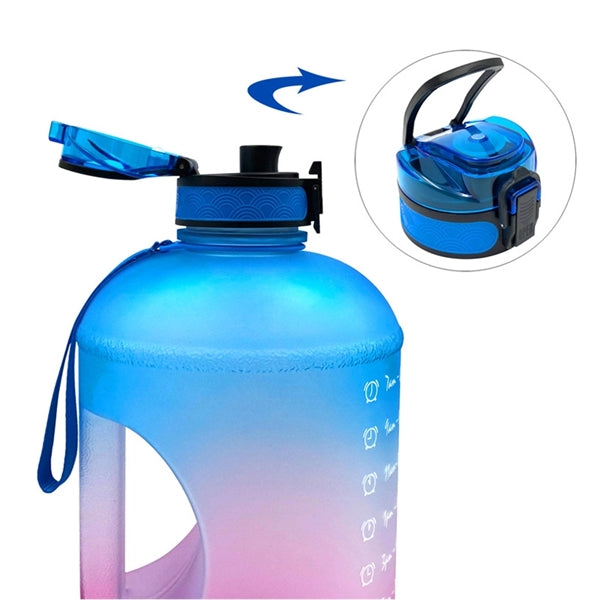 Large 1 Gallon Motivational Water Bottle