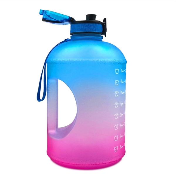 Large 1 Gallon Motivational Water Bottle
