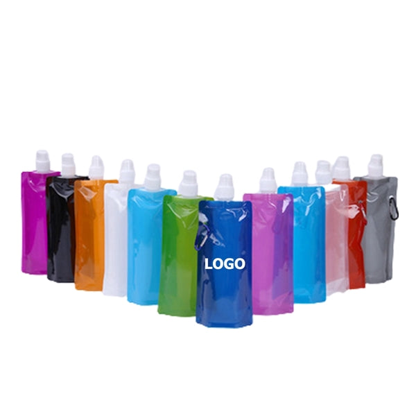Soft Flask Folding Collapsible Water Bottle