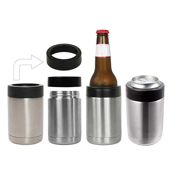 12oz Stainless Steel Insulated Can Cooler Beer Bottle Holder