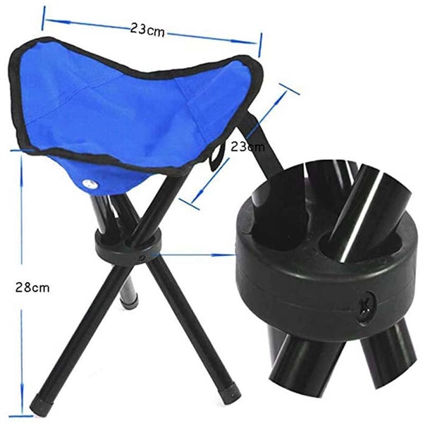 OOpcs Folding Tripod Camping Stool