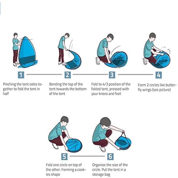 Outdoor Beach Auto Pop Up Tent