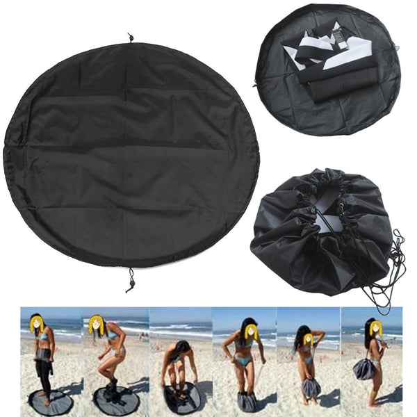 Beach surf clothing quick storage bag