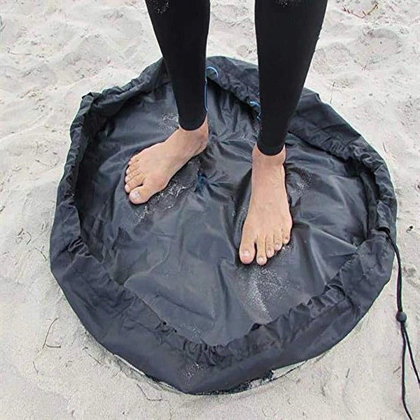 Beach surf clothing quick storage bag