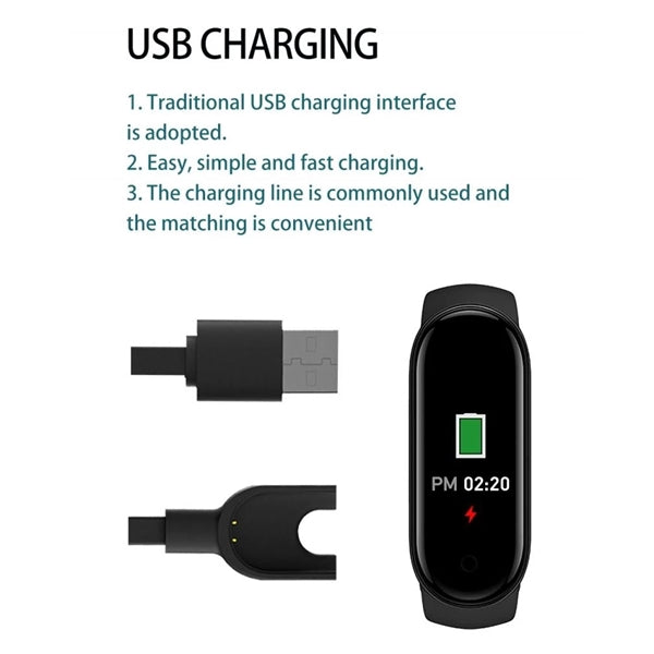 Smart Bracelet With Bluetooth Pedometers