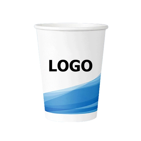 9 OZ Disposable Paper Cup With Custom Logo
