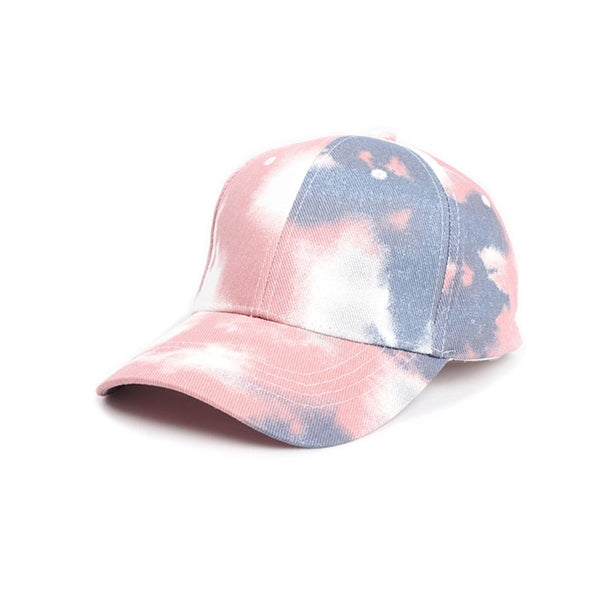 Unisex Tie Dye Printed Baseball Caps