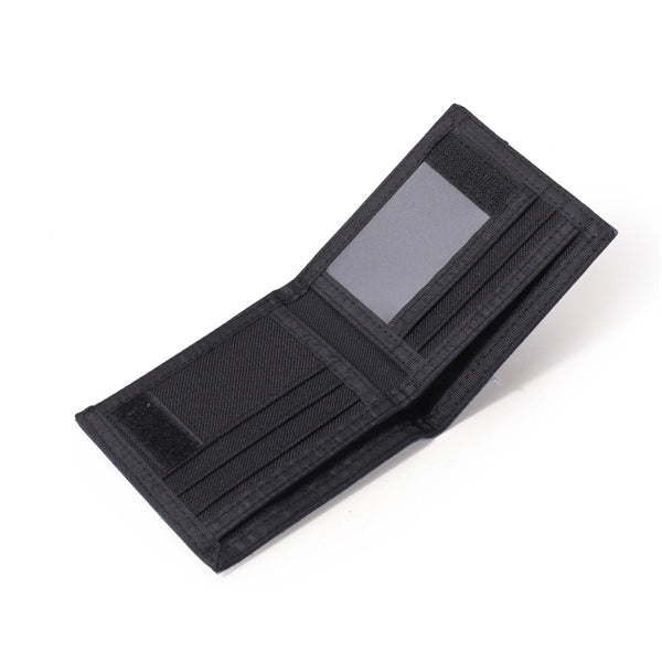 Men's short canvas wallet