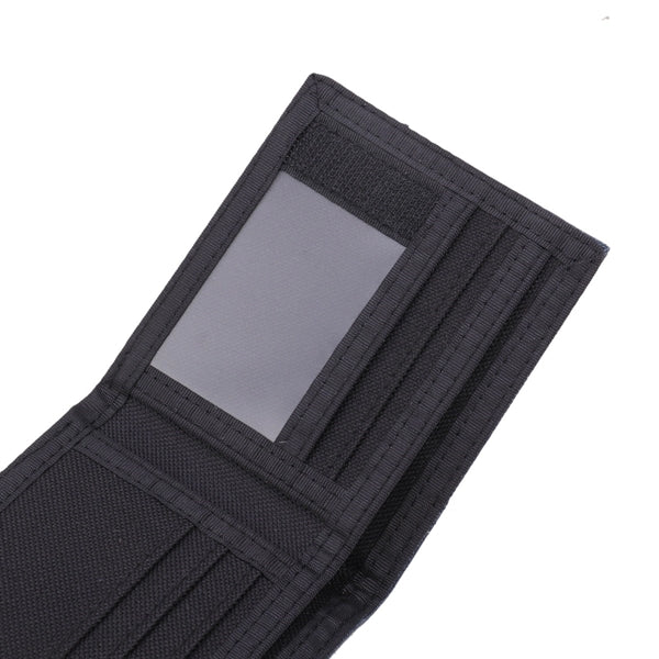 Men's short canvas wallet