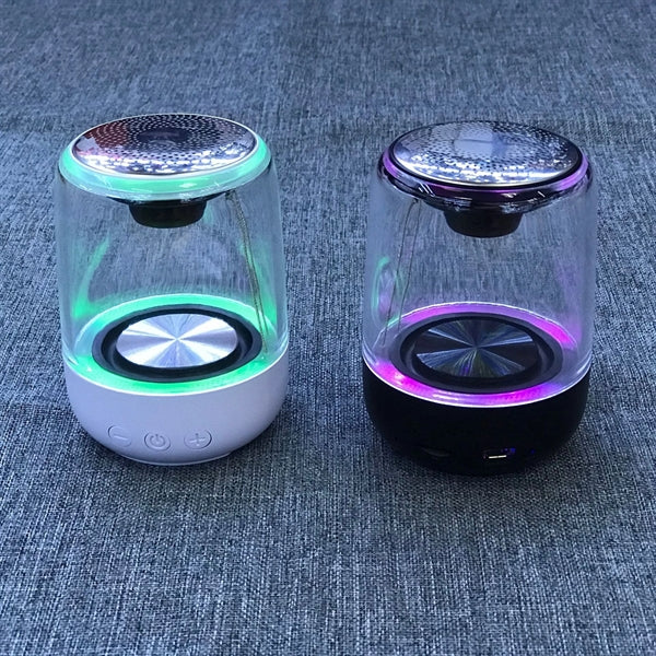 Portable Transparent LED Mini Wireless BT Speaker