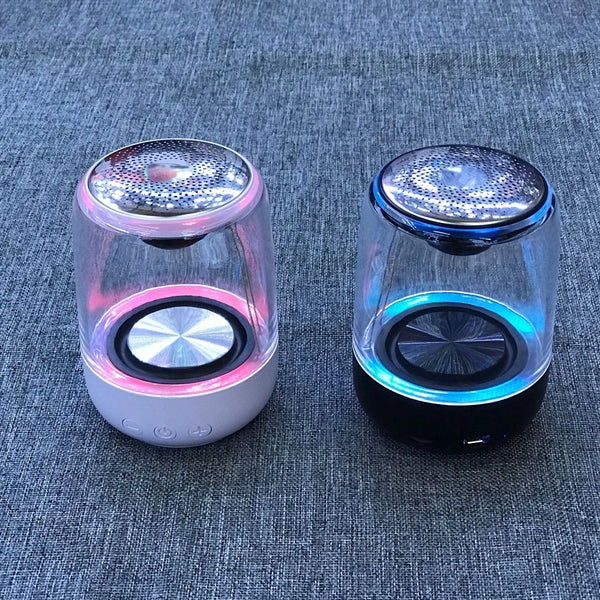 Portable Transparent LED Mini Wireless BT Speaker