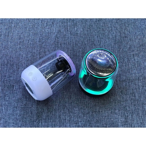 Portable Transparent LED Mini Wireless BT Speaker