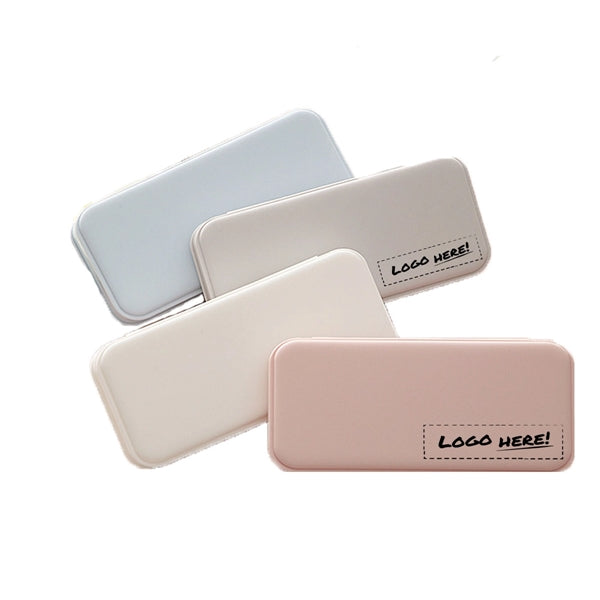Multifunctional waterproof PP plastic frosted pencil case