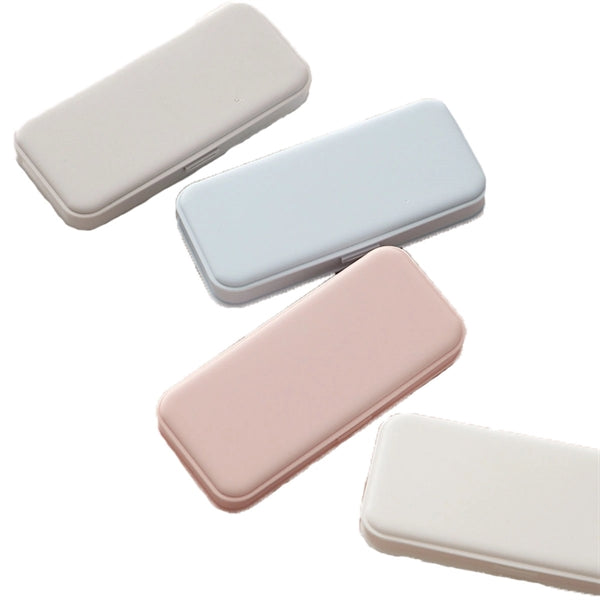 Multifunctional waterproof PP plastic frosted pencil case