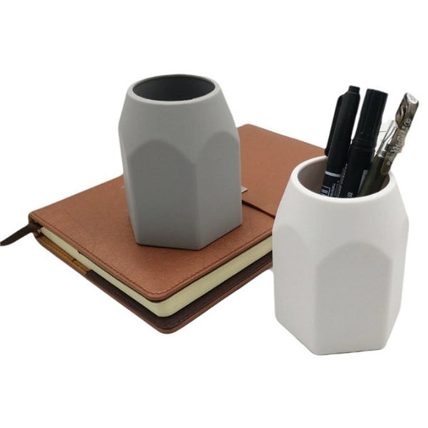 Irregular silicone storage pen holder