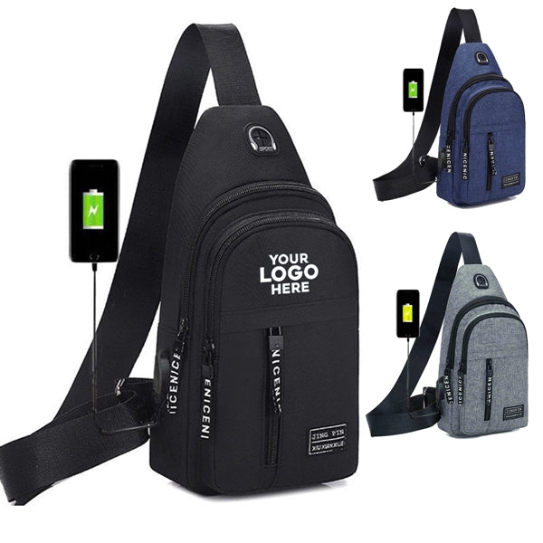 Crossbody Sling Backpack Chest Bag