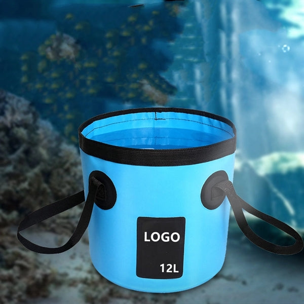 Collapsible Bucket Camping Water Storage Container 12 L
