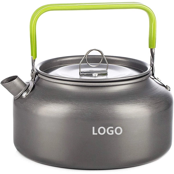 Camping Kettle Camp Tea Coffee Pot Aluminum 42 OZ