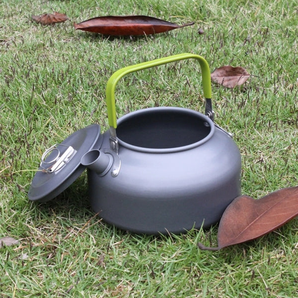 Camping Kettle Camp Tea Coffee Pot Aluminum 42 OZ