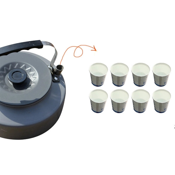 1.6L Ultra-Light Outdoor Hiking Camping Picnic Water Kettle