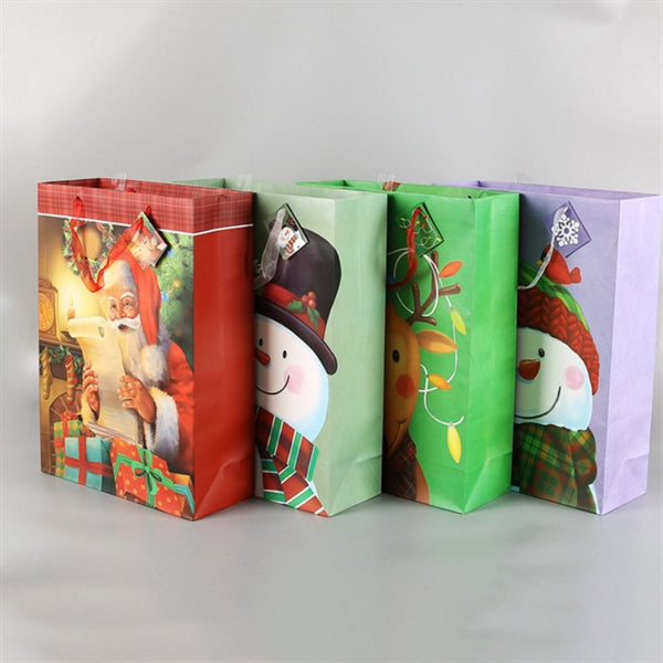 Christmas Kraft Paper Gift Bag