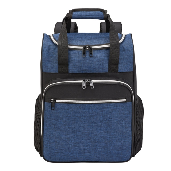 24-Can Heather Backpack Cooler