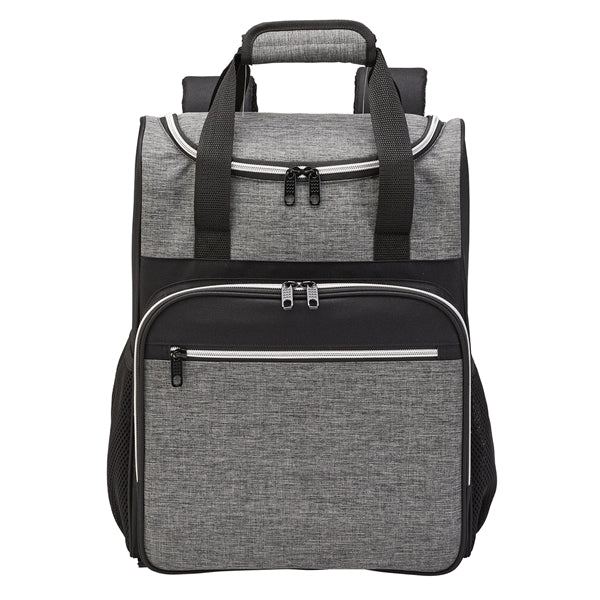 24-Can Heather Backpack Cooler