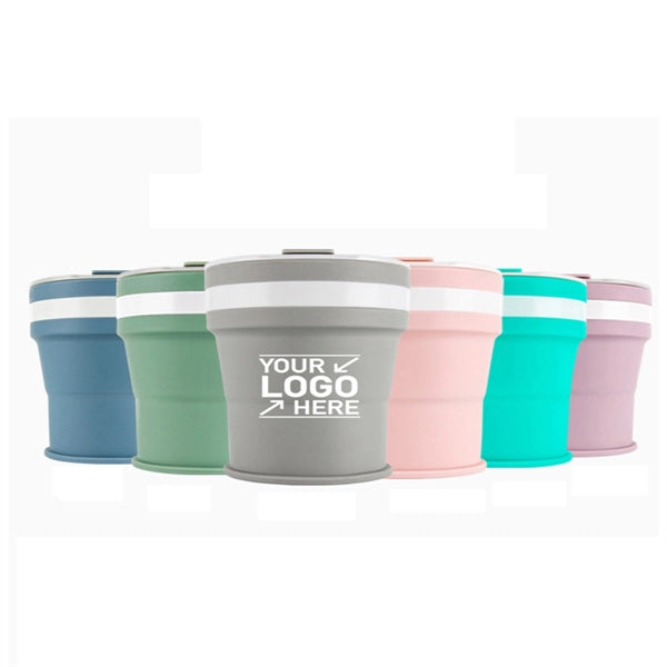 Golf Silicone Collapsible Coffee Cups