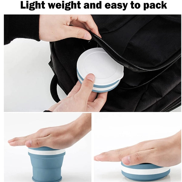 Golf Silicone Collapsible Coffee Cups