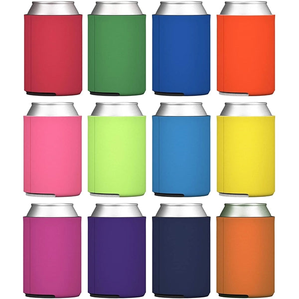 Beverage Insulator Cooler Pocket Can Coolie - 3 Side Imprint