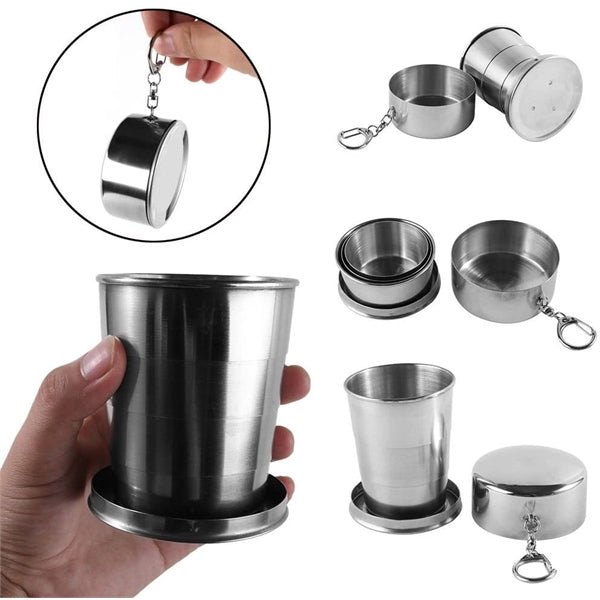 Camping Folding Cup Portable Outdoor 250ml
