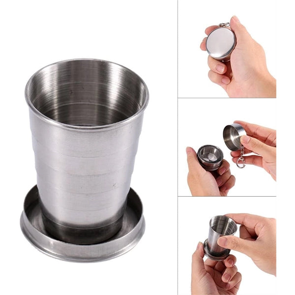 Camping Folding Cup Portable Outdoor 250ml