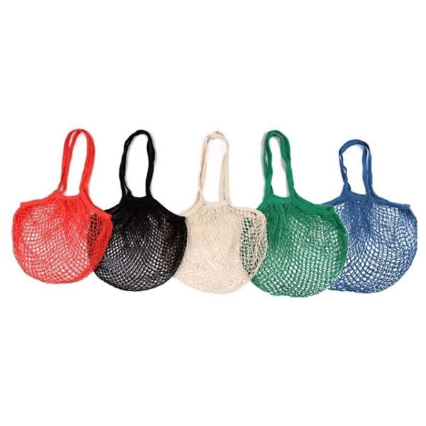 100% Cotton Beige Mesh Bag